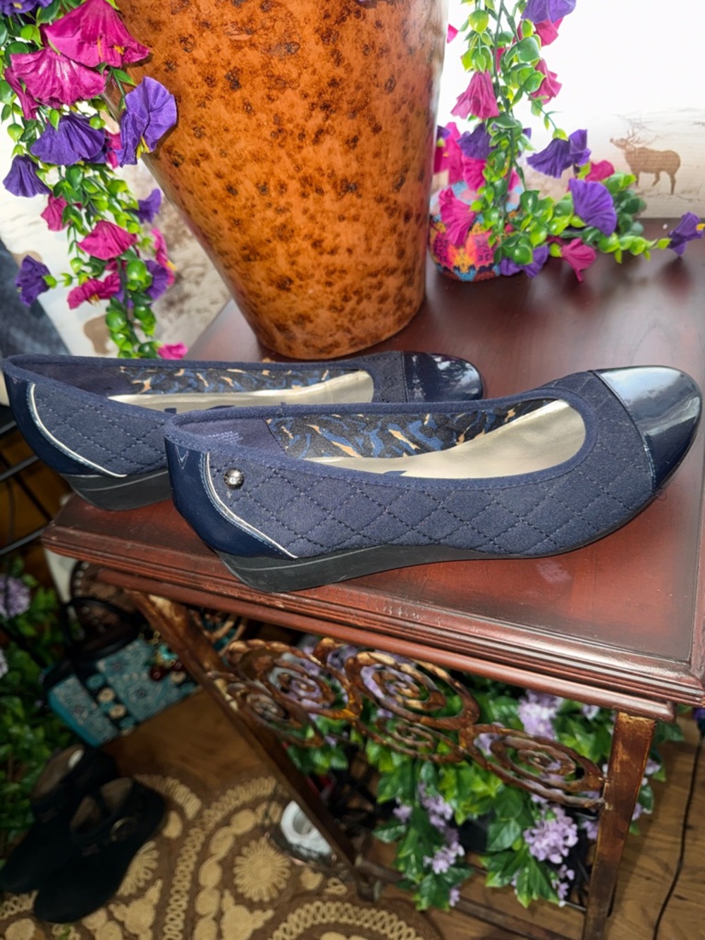 Anne Klein Quilted Flats